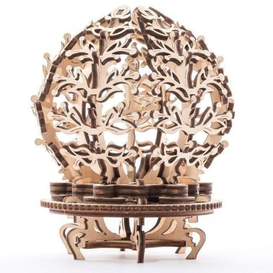 Amazon.com: Ugears Mechanical Flower 3D Puzzle - Moving
